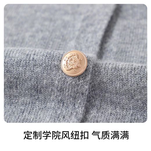 【纳维凯尔】【含绵羊毛】【120-165】Navigare意大利小帆船女童春秋针织开衫 商品图8