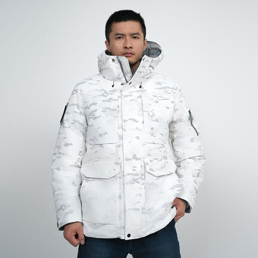 【龙牙上新】迷彩版四代龙牙守护者重型战术防寒羽绒服迷彩版 商品图0