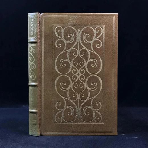 限量版！含藏书票 伏尔泰《老实人》 配插图 富兰克林图书馆豪华皮装本 商品图0