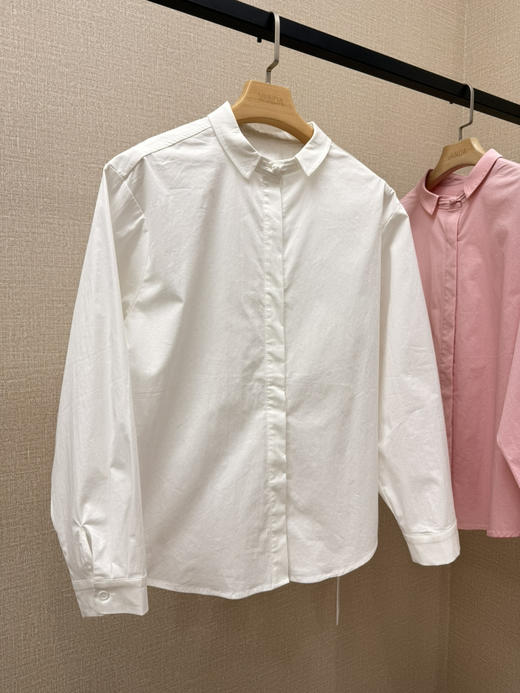 精梳棉设计风衬衣 商品图5