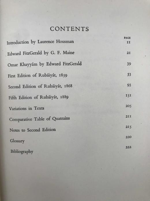 1947年 鲁拜集 谢里夫斯彩色插图 精装18开 商品图5
