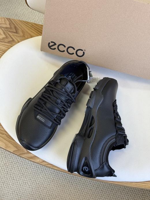 ECCO爱步运动男鞋25周年新款百搭轻盈舒适黑色跑步鞋健步 商品图8