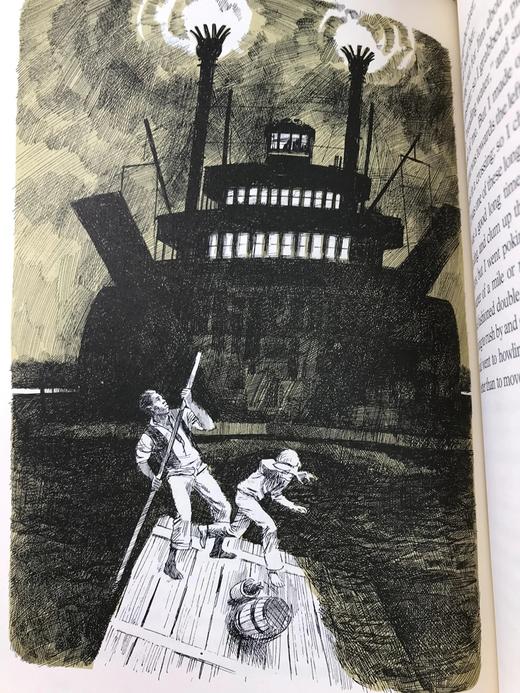 限量版！马克・吐温《哈克贝利・费恩历险记》 配插图 富兰克林图书馆豪华皮装本 商品图8