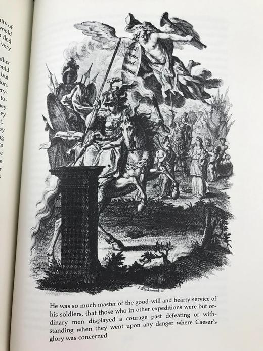 限量版！含藏书票 普鲁塔克《希腊罗马名人传》 配插图 富兰克林图书馆豪华皮装本 商品图8