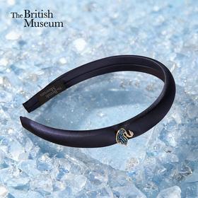 大英博物馆 天鹅棋盘系列 天鹅之梦 蓝色发箍
