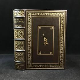 限量版！含藏书票 塞万提斯《堂吉诃德》 配多雷插图 富兰克林图书馆豪华皮装本