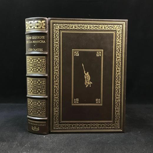 限量版！含藏书票 塞万提斯《堂吉诃德》 配多雷插图 富兰克林图书馆豪华皮装本 商品图0