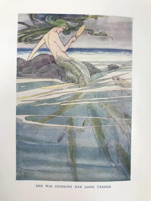 1930年 彼得·潘图画书  女画家Alice B. Woodward10余幅彩色手工贴图 漆布精装18开 商品图12