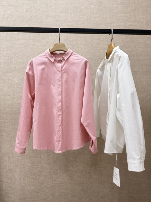 精梳棉设计风衬衣 商品图0