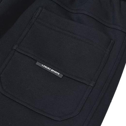 半身缘男裤 冬季户外高弹松紧腰加绒束脚休闲裤254201P17730146 商品图3