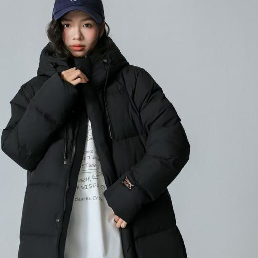 热卖！冬季必备90鹅绒长款/短款羽绒服 情侣款黑钻鹅绒轻盈保暖羽绒服 商品图10