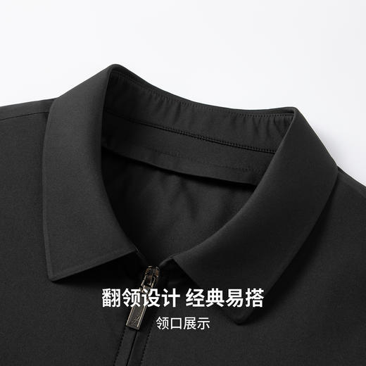 【鹅绒】圣得西2025年冬季男士羽绒服商务绅士通勤风蓬松保暖外套 商品图9