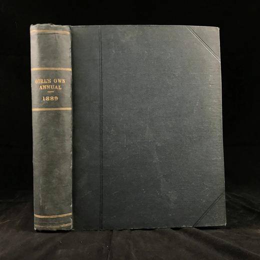 1889年 女孩杂志 数百幅精美插图 漆布精装16开 商品图0