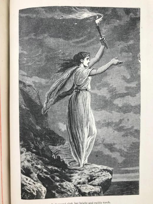 约1880年代 托马斯·胡德诗集 配多幅插图 全真皮精装36开 商品图10