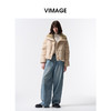 VIMAGE纬漫纪立领2025冬季新款加厚短款面包羽绒服V2411102 商品缩略图3