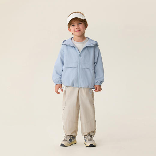 马克珍妮城市运动男童连帽外套2026年春装新款560007 商品图1