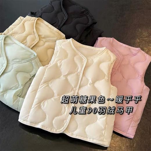 2025轻薄款儿童羽绒服内胆！男女宝宝外穿内搭保暖马甲背心秋冬！ 商品图0