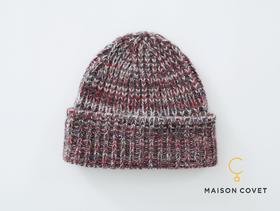 MAISON COVET 纯山羊绒花纱便帽