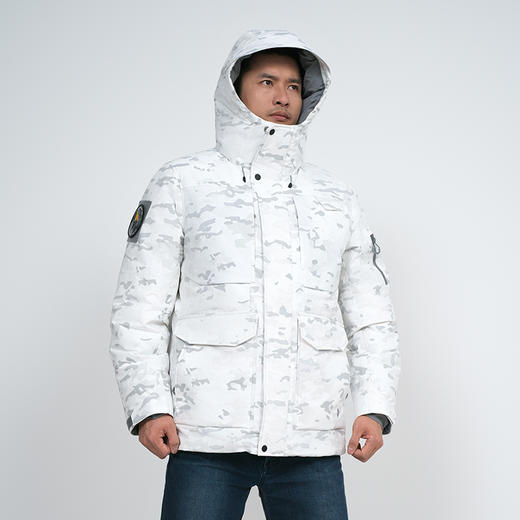 【龙牙上新】迷彩版四代龙牙守护者重型战术防寒羽绒服迷彩版 商品图1