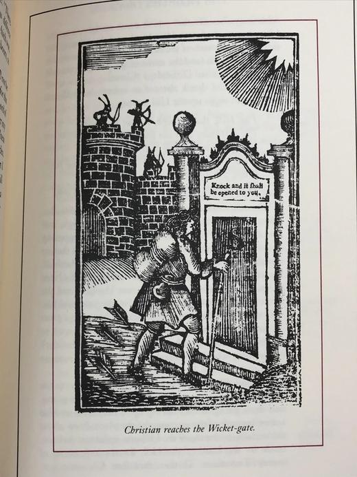 限量版！约翰・班扬《天路历程》配插图 富兰克林图书馆豪华皮装本 商品图12