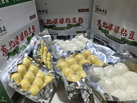 东北婆婆粘豆包纯手工粘豆包5KG/盒
