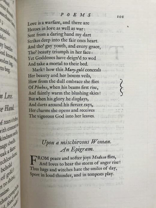 NonesuchPress限量750册编号5！1935年 蒲柏自选杂诗集 漆布精装16开 商品图6