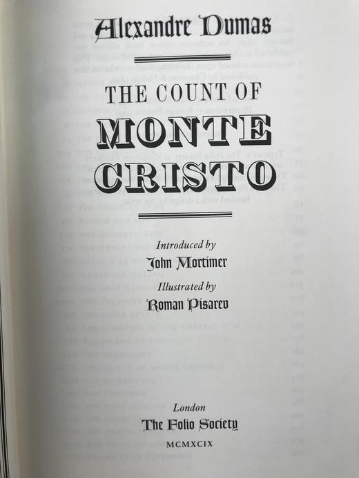 大仲马《基督山伯爵》 24幅插图 弗里欧书社函装本 商品图2