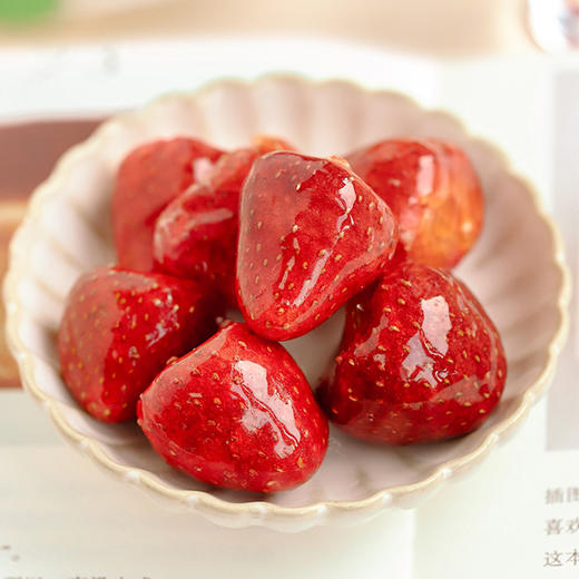 脆皮冰糖草莓|解锁神仙吃法：薄脆糖壳+冻干草莓，酸酸甜甜又香又脆 商品图2
