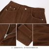 【商场同款】CNT5B74 “ 摩卡弯刀裤 ” 拉绒牛仔裤，亲肤舒适保暖 弯刀裤型酷感十足 商品缩略图8