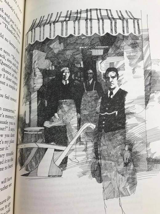 限量版！含藏书票 威廉・福克纳《喧哗与骚动》 配插图 富兰克林图书馆豪华皮装本 商品图9