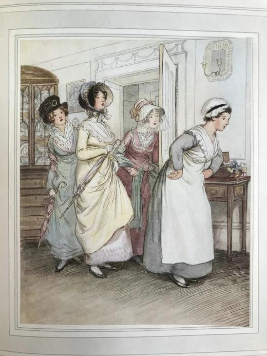 1901年 詹姆斯·巴里《名门街》 休·汤姆森22幅彩色手工贴图 漆布精装16开 商品图9