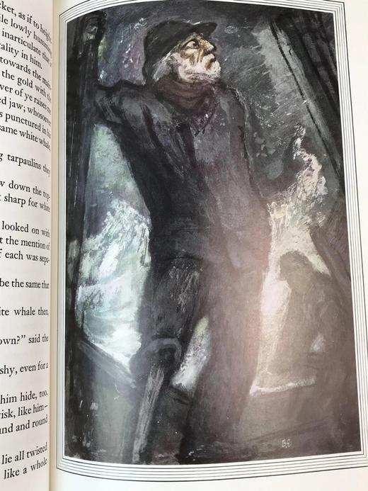 赫尔曼・梅尔维尔《白鲸记》配多幅精美彩色插图 豪华皮装 商品图13