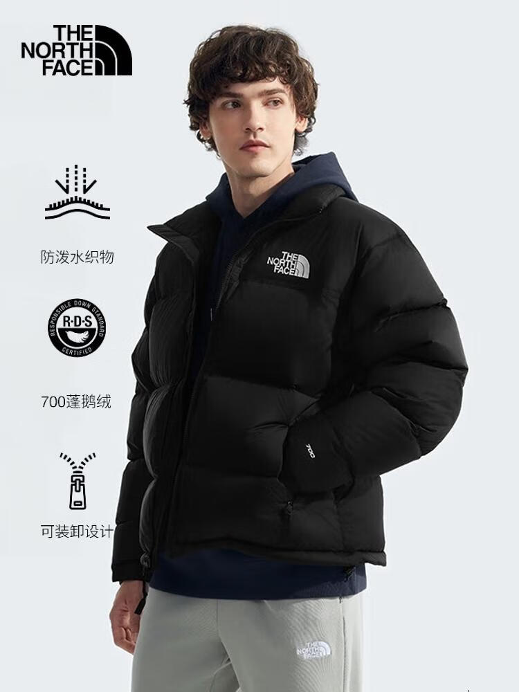 心选丨【 奥莱直发】限时限量 北面1996款鹅绒羽绒服短款The North Face 1996 Nuptse