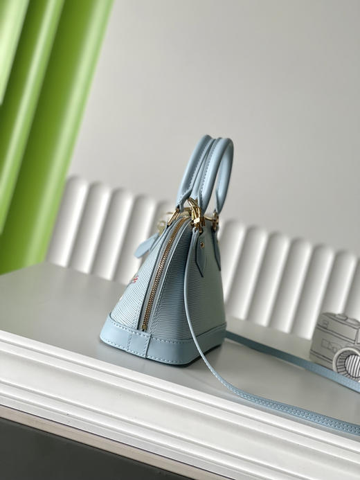 秋冬特惠💰860 原单LV M14197 尺寸：23.5×17.5×11.5cm ALMA BB 水波纹贝壳包 变码芯片 商品图1