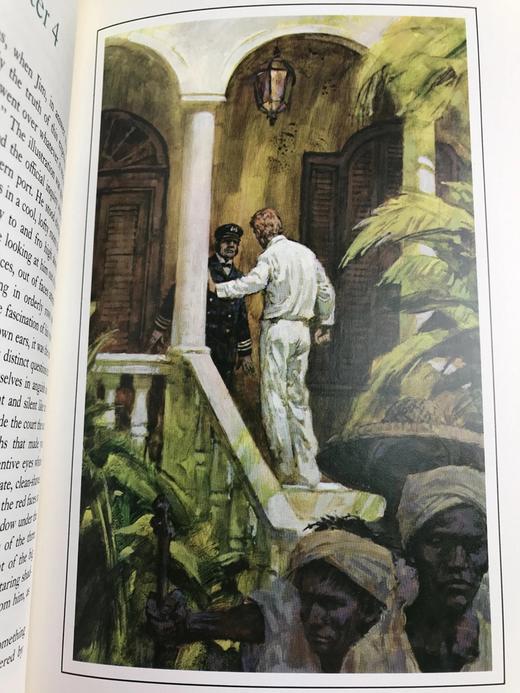 限量版！含藏书票 约瑟夫・康拉德《吉姆老爷》 配插图 富兰克林图书馆豪华皮装本 商品图11