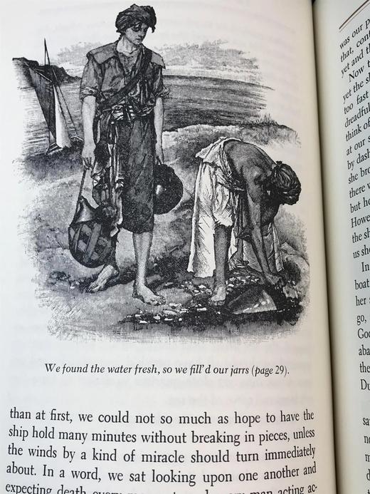 限量版！含藏书票 丹尼尔・笛福《鲁滨逊漂流记》 配插图 富兰克林图书馆豪华皮装本 商品图10