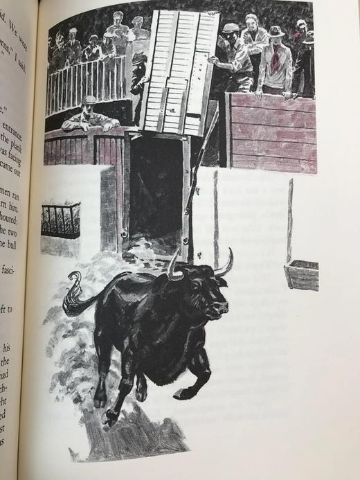 限量版！欧内斯特・海明威《太阳照常升起》 配插图 富兰克林图书馆豪华皮装本 商品图7