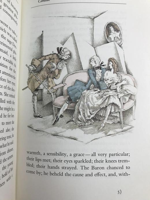 限量版！伏尔泰《老实人或乐观主义》 配插图 富兰克林图书馆豪华皮装本 商品图5