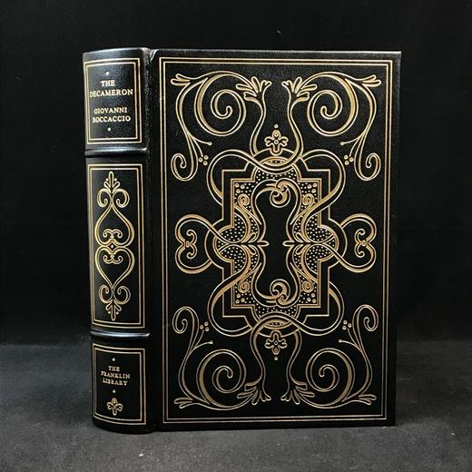 限量版！含藏书票 乔万尼・薄伽丘《十日谈》 配插图 富兰克林图书馆豪华皮装本 商品图0