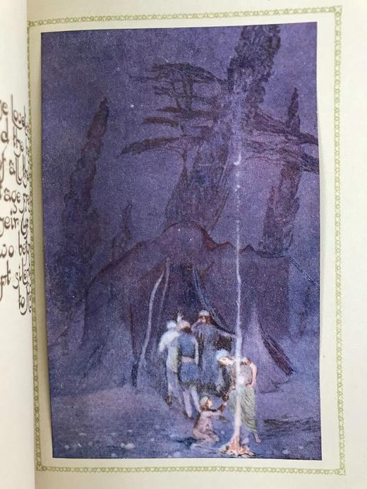 波加尼第一版彩色梦幻插图 鲁拜集 全真皮精装16开 商品图14