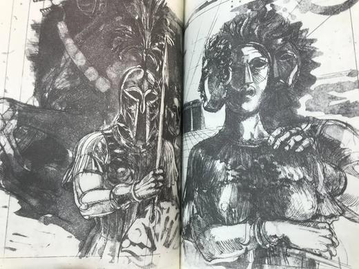 限量版！埃斯库罗斯《俄瑞斯忒亚》配插图 富兰克林图书馆豪华皮装本 商品图10