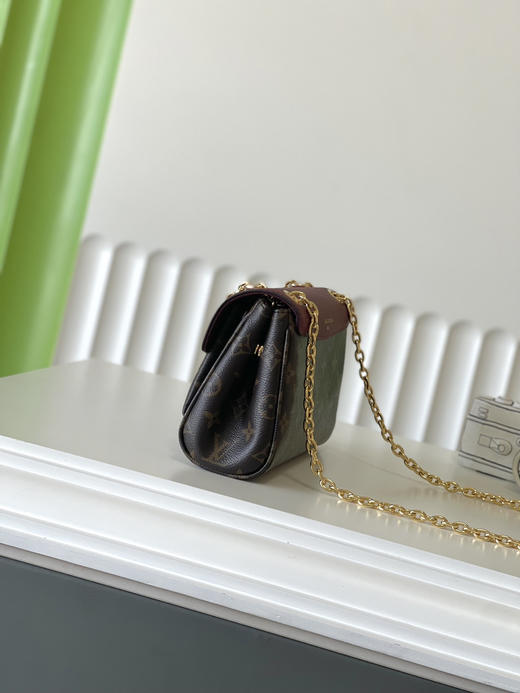 秋冬特惠💰800 原单LV M27067 尺寸：24×17×9cm Saint Germain 老花链条包 变码芯片 商品图1