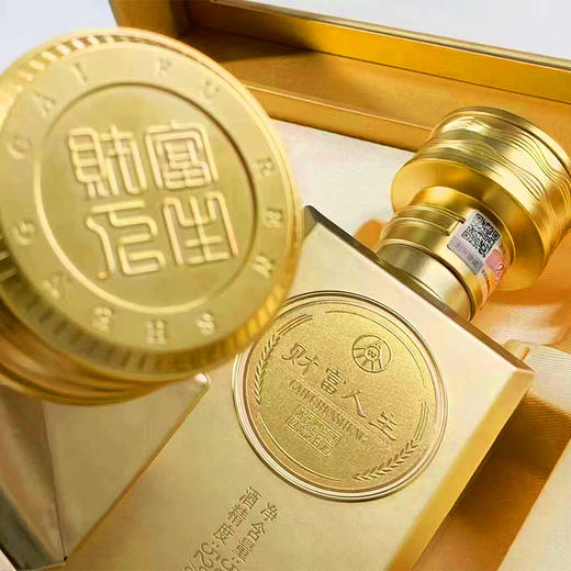 【一价到底】【五粮液财富人生金砖酒】52度浓香型白酒，匠心勾调，酒香温和，品质稳定，雍容饱满，回味悠长。 商品图1