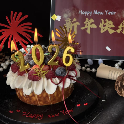 新年巴斯克蛋糕 商品图2