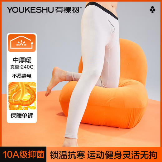 【清仓捡漏】【L-2XL】【有棵树】男士德绒磨毛保暖裤 商品图5