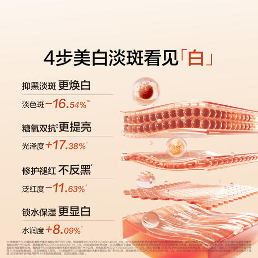 HBN原白霜熊果苷微精华霜50g  送白霜+精粹水+洁面乳 A-1948（效期27-12） 商品图1