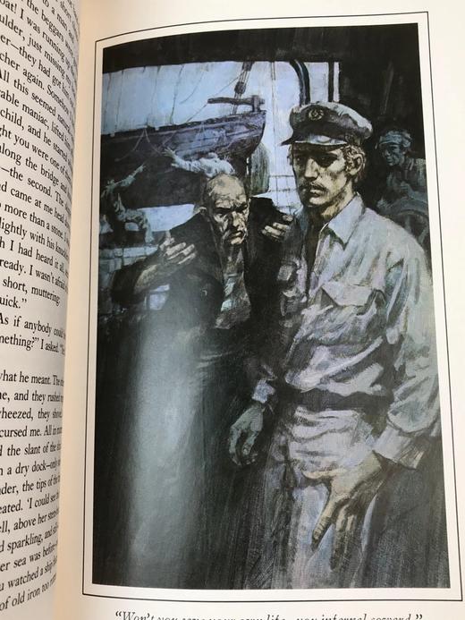 限量版！约瑟夫・康拉德《吉姆老爷》 配插图 富兰克林图书馆豪华皮装本 商品图4