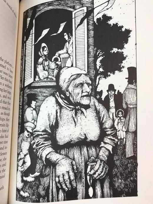 限量版！居斯塔夫・福楼拜《包法利夫人》 配插图 富兰克林图书馆豪华皮装本 商品图11