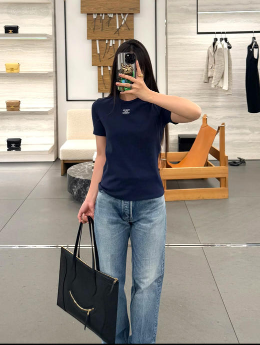 赛琳 最新品 凯旋门半袖打底T恤(KX*MM) 商品图2