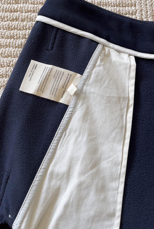 1229-2 渠道货 小禾女士复合羊毛针织 加绒裤 阔腿直筒裤 自留 商品图11